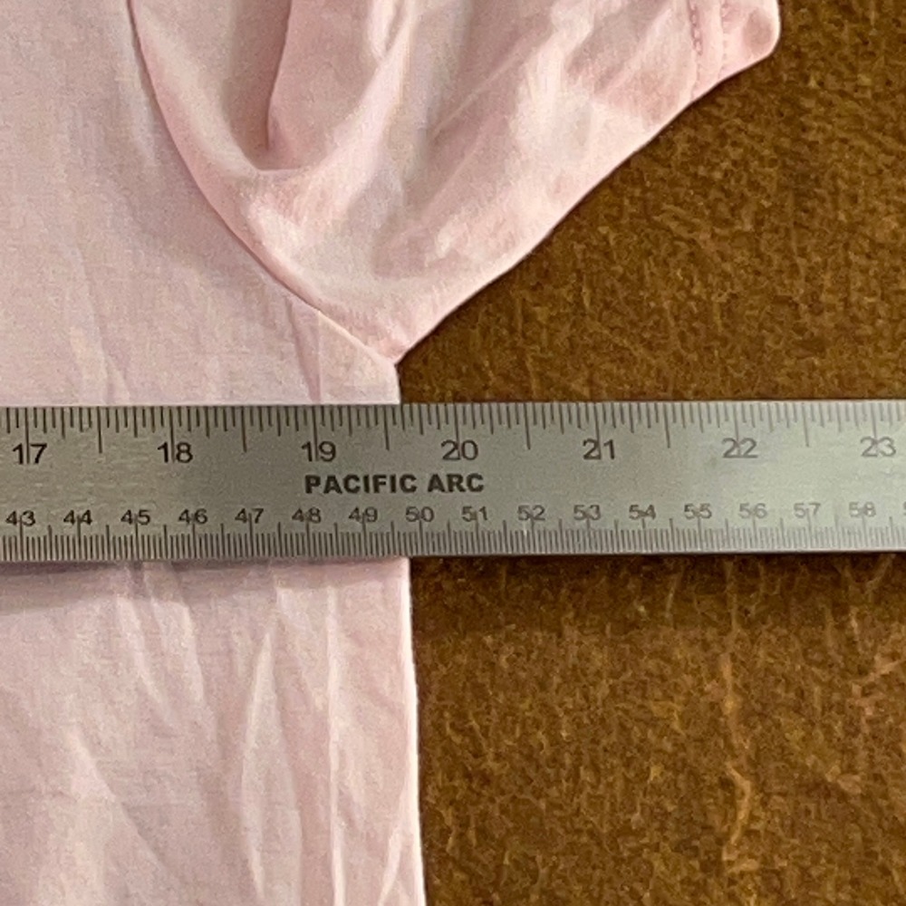 District Mens Medium Pink Perfect Tri Blend Short Sleeve T-Shirt New - Picture 5 of 9